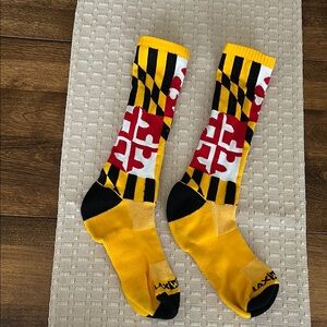 Maryland Flag Crew Socks